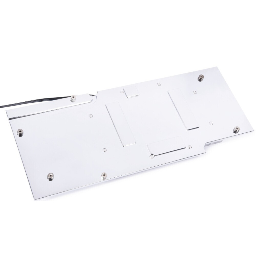 Активный бэкплейт для водоблока СЖО Alphacool Eisblock Aurora GPX-N Acryl 3080/3090 Gaming/Eagle (13042) - фото 3