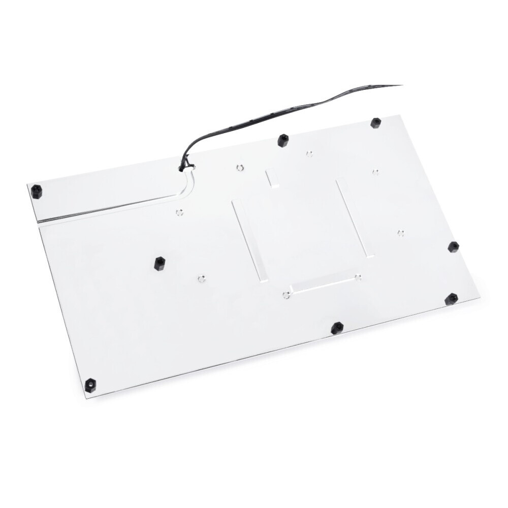 Активный бэкплейт для водоблока СЖО Alphacool Eisblock Aurora GPX-N Acryl 3090 TI Founders Edition (13063) - фото 3