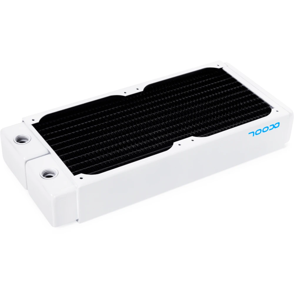 Радиатор для СЖО Alphacool NexXxoS XT45 Full Copper 240mm V.2 White Special Edition (18647) - фото 2