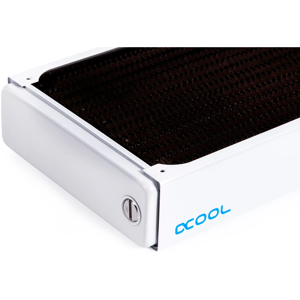 Радиатор для СЖО Alphacool NexXxoS XT45 Full Copper 240mm V.2 White Special Edition (18647) - фото 5