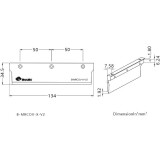 Радиатор для оперативной памяти Bykski B-MRCOV-X-V2 Black (C10-0427)