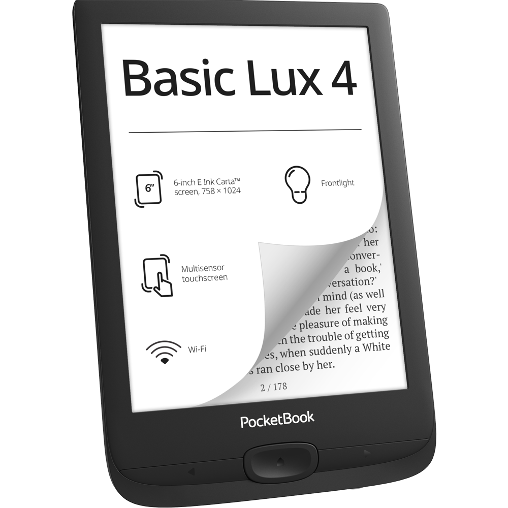 Электронная книга PocketBook 618 Basic Lux 4 Black - PB618-P-WW - фото 3