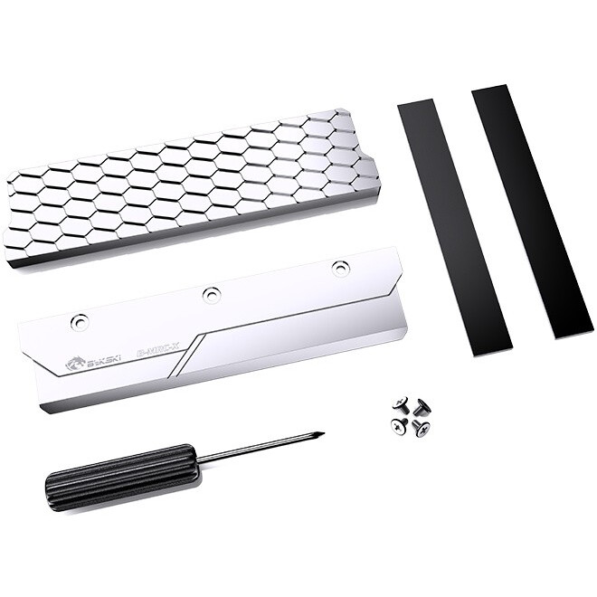 Радиатор для оперативной памяти Bykski B-MRC-X Silver (C12-0444) - C10-0444 - фото 3