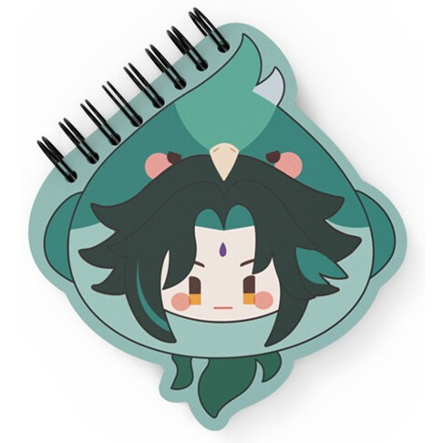 Блокнот miHoYo Genshin lmpact Teyvat Zoo Themed Xiao