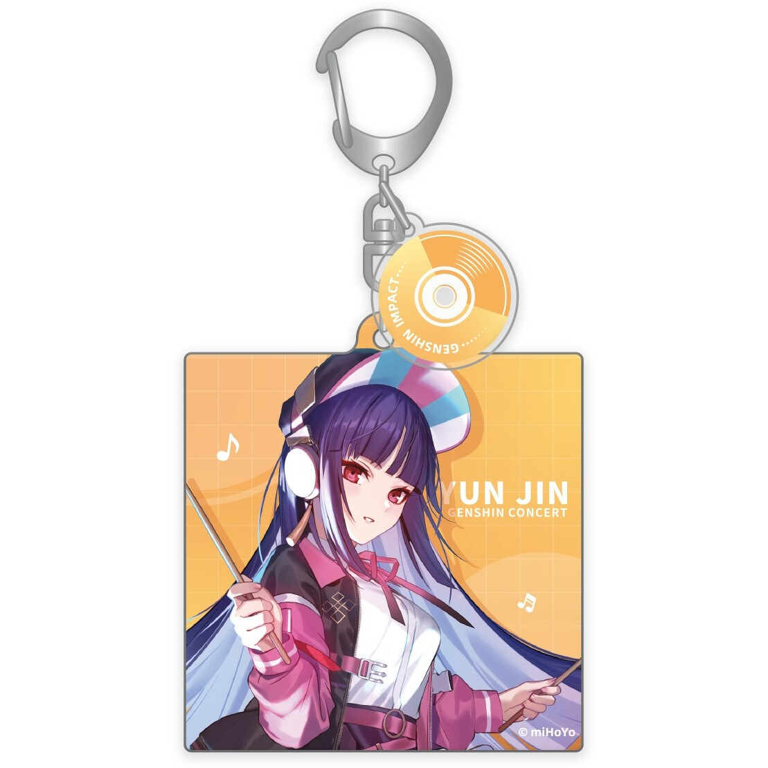 Брелок miHoYo Genshin Impact 2022 Online Concert Yunjin