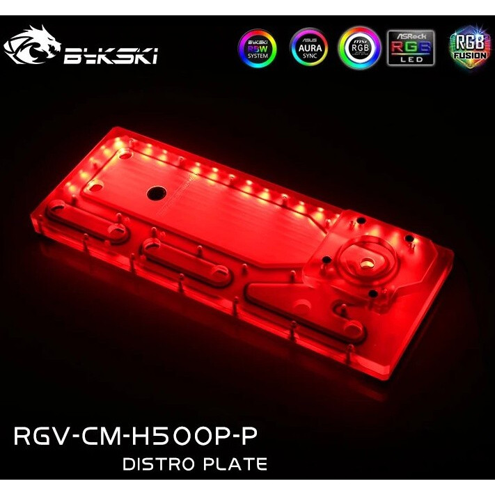 Кастомная панель для СЖО Bykski RGV-CM-H500-P (130214) - фото 3