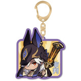 Брелок miHoYo Genshin lmpact Chibi Expressions Cyno (6975628247271)