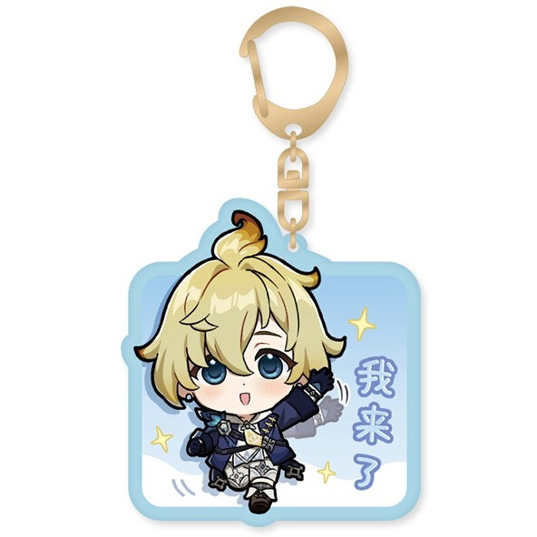 Брелок miHoYo Genshin lmpact Chibi Expressions Mika