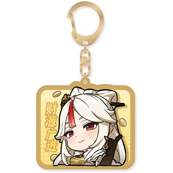Брелок miHoYo Genshin lmpact Chibi Expressions Ningguang