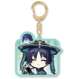 Брелок miHoYo Genshin lmpact Chibi Expressions The Wanderer (6975628248346)