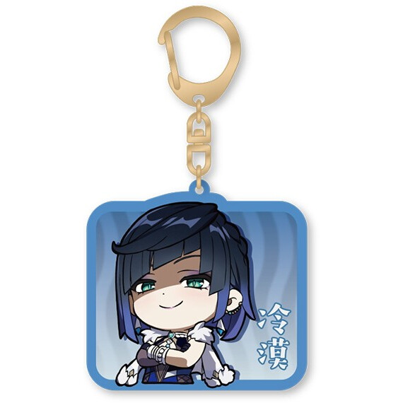 Брелок miHoYo Genshin lmpact Chibi Expressions Yelan