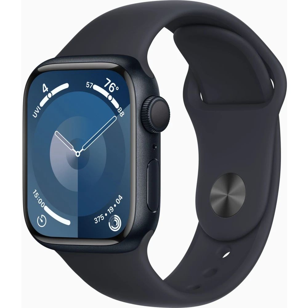 Умные часы Apple Watch Series 9 41mm Midnight Aluminum Case with Midnight Sport Band M/L (MR8X3ZP/A) - MR8X3(LL,ZP,CH)/A