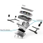 Водоблок для процессора Alphacool Core 1 Aurora Silver - 13447 - фото 2
