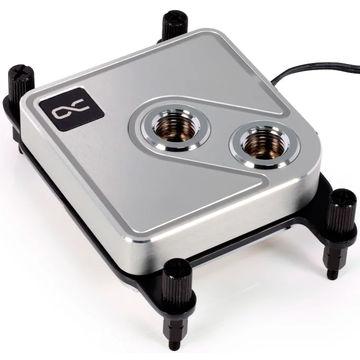Водоблок для процессора Alphacool Core 1 Aurora Silver - 13447 - фото 3