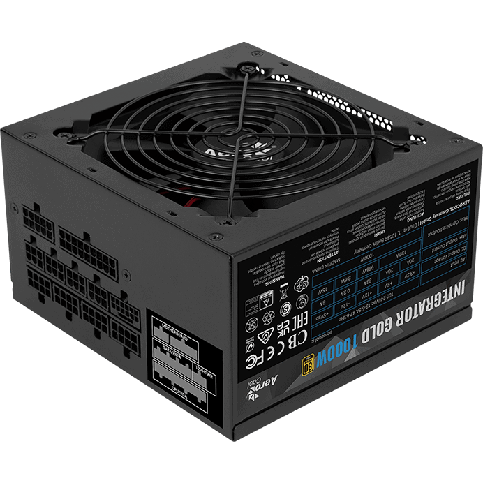 Блок питания 1000W AeroCool Integrator - EN73670