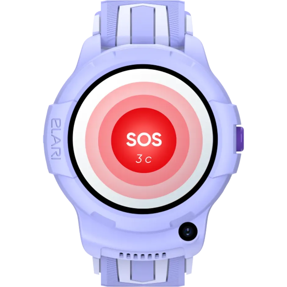 Умные часы Elari 4G Wink Purple - 4G-W-PUR - фото 5