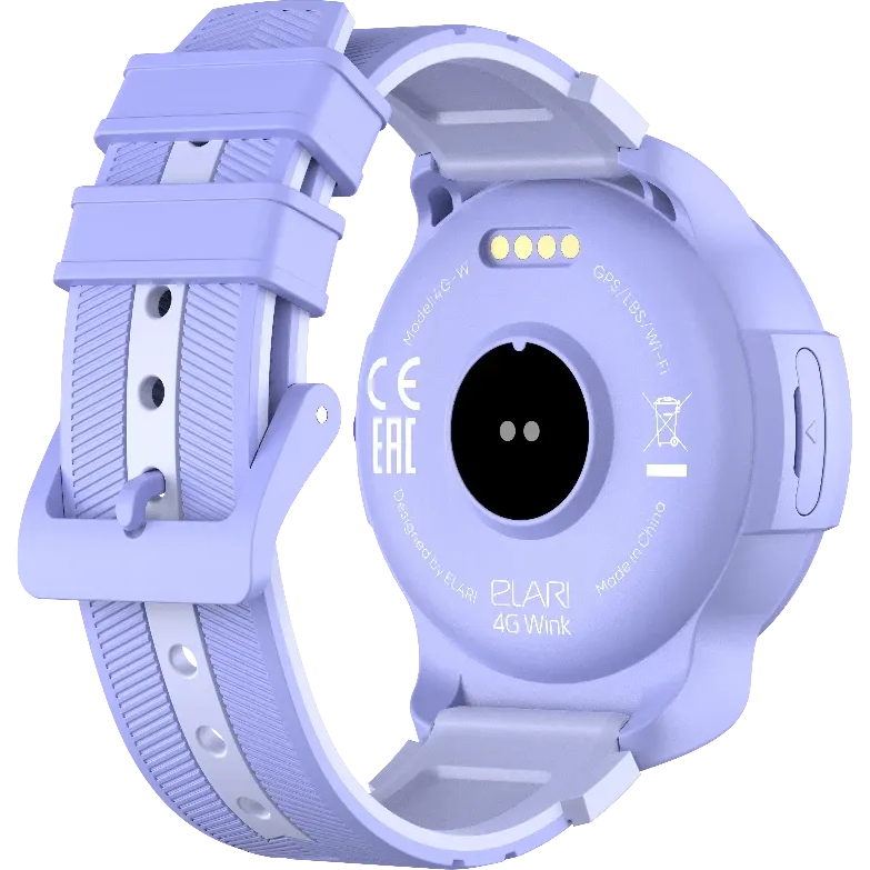 Умные часы Elari 4G Wink Purple - 4G-W-PUR - фото 10