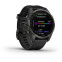 Умные часы Garmin Fenix 7S Sapphire Solar Carbon Grey DLC Titanium with Black Band - 010-02539-25 - фото 3
