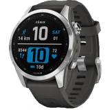 Умные часы Garmin Fenix 7S Standard Silver with Graphite Band (010-02539-01)