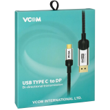 Кабель USB Type-C - DisplayPort, 1.8м, VCOM CU422VB-1.8