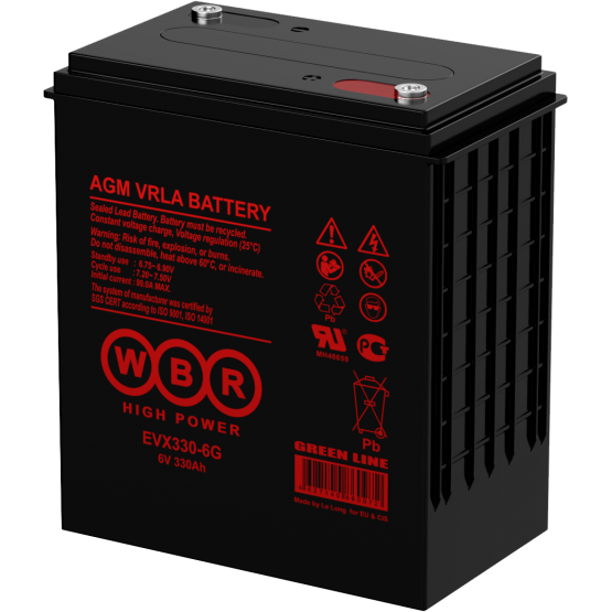 Аккумуляторная батарея WBR EVX330-6G - фото 2