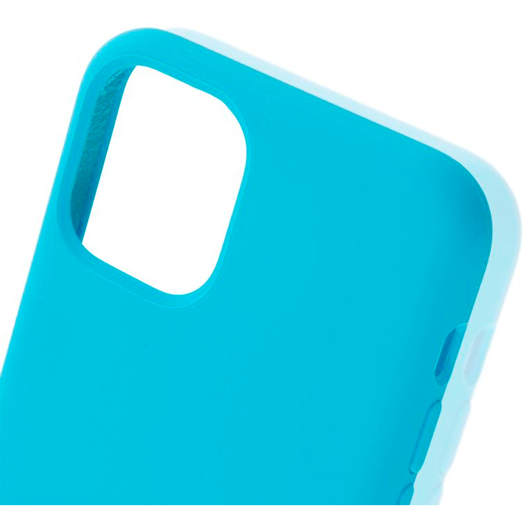 Чехол BROSCO IP11PM-SOFTRUBBER-SKY - фото 2