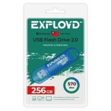 USB Flash накопитель 256Gb Exployd 570 Blue (EX-256GB-570-Blue)