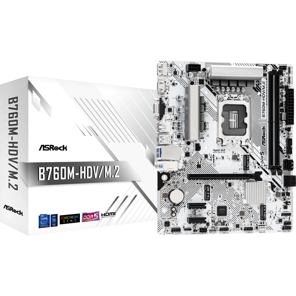 Материнская плата ASRock B760M-HDV/M.2 - фото 5