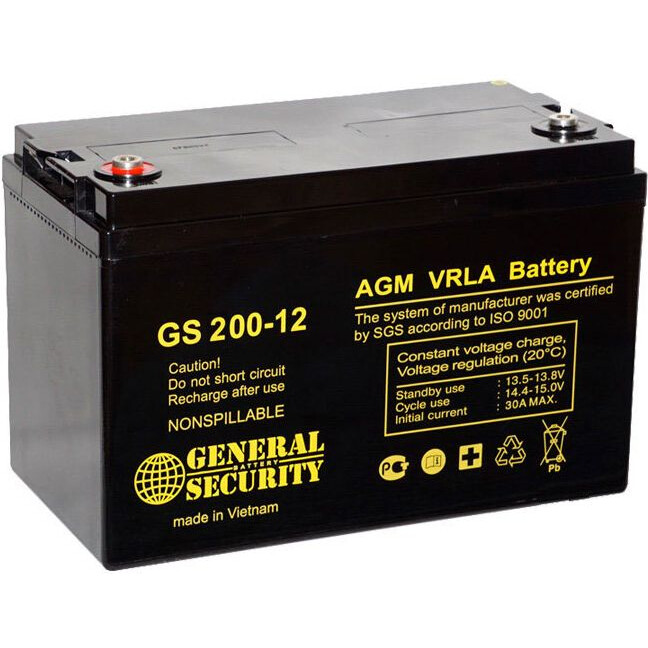 Аккумуляторная батарея General Security GS200-12