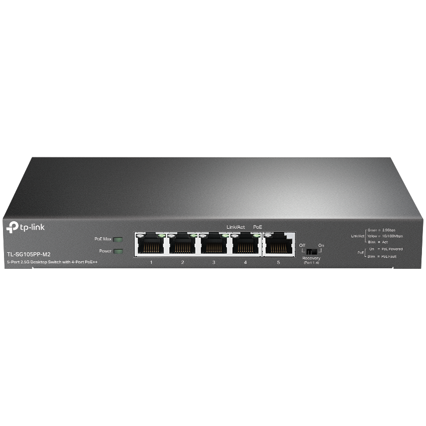 Коммутатор (свитч) TP-Link TL-SG105PP-M2