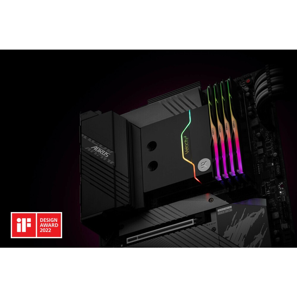 Водоблок для СЖО EKWB EK-Quantum Velocity D-RGB - 1700 Nickel + Acetal (3831109857670) - фото 5