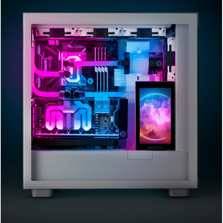 Водоблок для СЖО EKWB EK-Quantum Velocity D-RGB - 1700 Nickel + Plexi (3831109857663) - фото 9