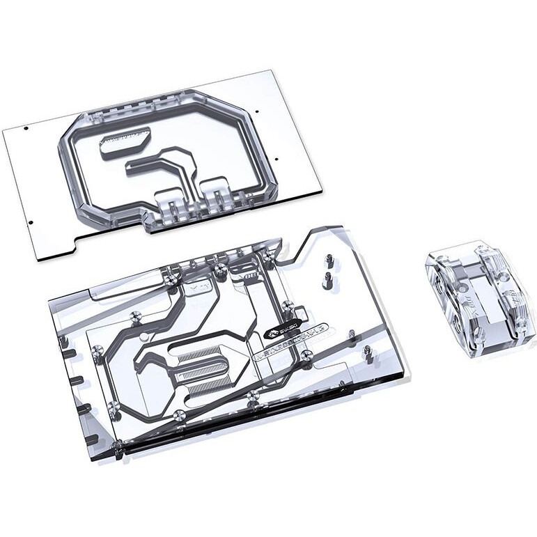 Водоблок для видеокарты Bykski N-RTX3090FE-TC 5V RBW (C1-1002) - фото 4