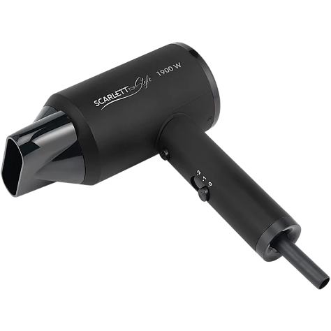 Фен Scarlett SC-HD70I37 Black - фото 3