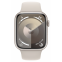 Умные часы Apple Watch Series 9 45mm Starlight Aluminum Case with Starlight Sport Band S/M (MR973ZP/A) - фото 2