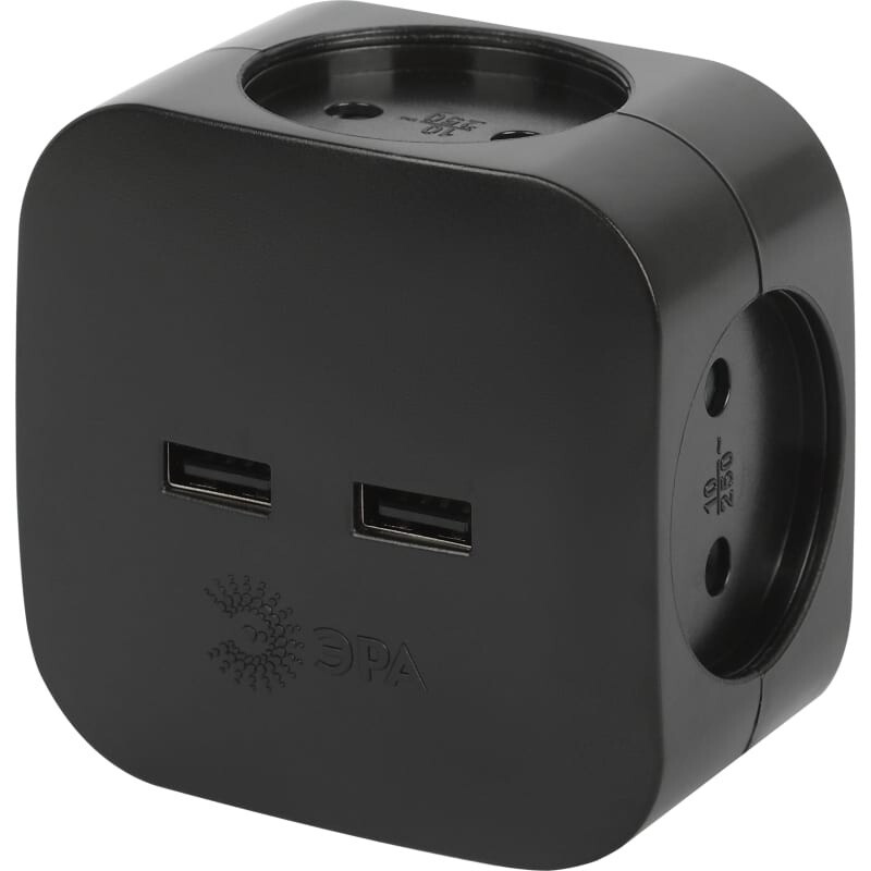 Сетевой разветвитель ЭРА SP-4-USB-B - Б0049536