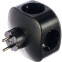 Сетевой разветвитель ЭРА SP-3e-USB-BLACK - Б0046364 - фото 3