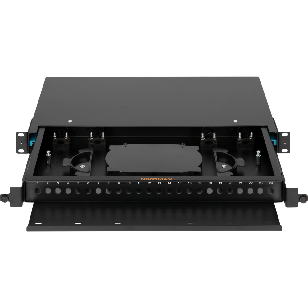 Оптический кросс NIKOMAX NMF-RP24FC-TS-P1-1U-BK - фото 2