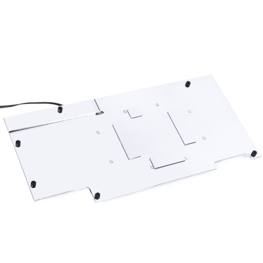 Активный бэкплейт для водоблока СЖО Alphacool Eisblock Aurora GPX-N 3080/3090 ROG Strix (13045) - фото 3