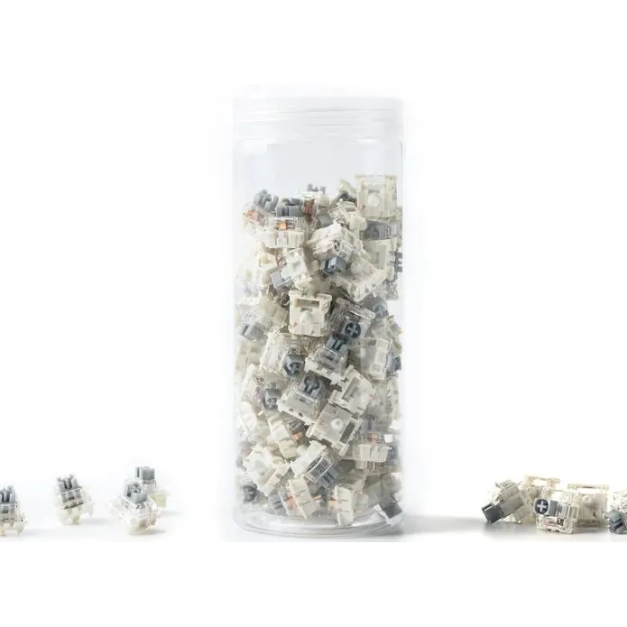 Комплект свитчей 1STPLAYER Gateron PRO Silver Switch - 6974418980268 - фото 5