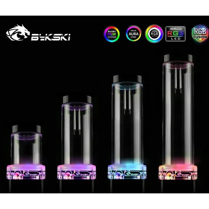 Резервуар с помпой для СЖО Bykski CP-PMD3COV-X-CT60 150MM (C8-0191) - фото 4