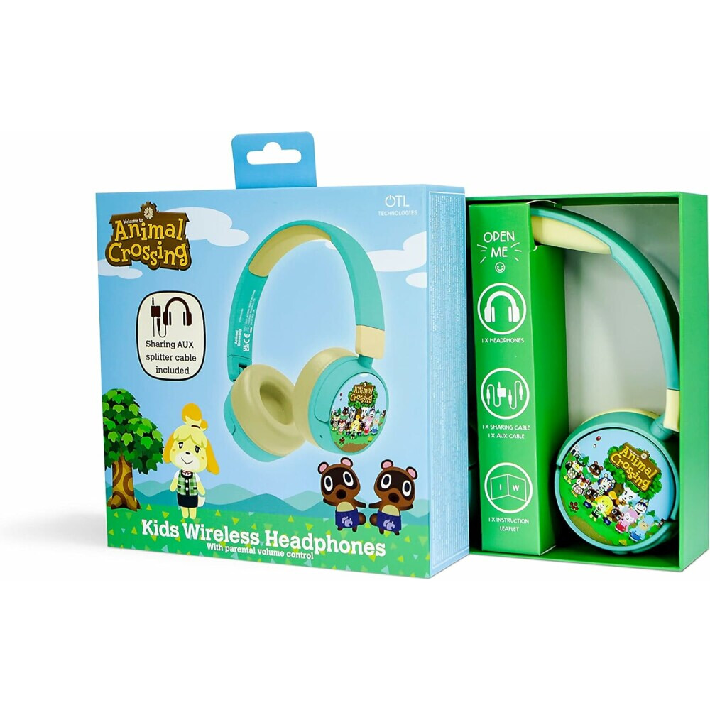 Гарнитура OTL Technologies Nintendo Animal Crossing Kids Wireless - AC0998 - фото 7