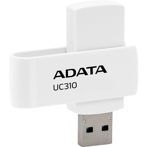 USB Flash накопитель 64Gb ADATA UC310 White - UC310-64G-RWH - фото 2