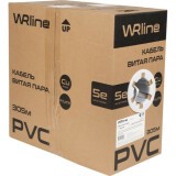 Кабель WRline F/UTP WR-FTP-4P-C5E-PVC-GY, 305м (505751)