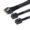 Кабель LR-LINK (Linkreal)  LRSF5443(8i)-SAS4.0