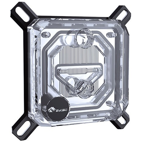 Водоблок для процессора Bykski CPU-XPR-C-I A-RGB Transparent (C2-0111) - фото 2
