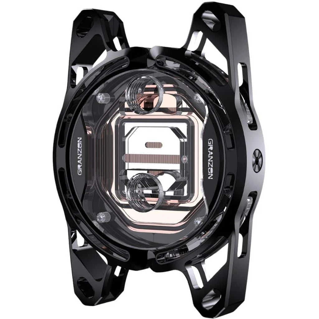 Водоблок для процессора Bykski Granzon GAM0.1 5V RBW Black (C2-0126) - фото 2