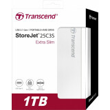 Внешний жёсткий диск 1Tb Transcend StoreJet 25C3S (TS1TSJ25C3S)