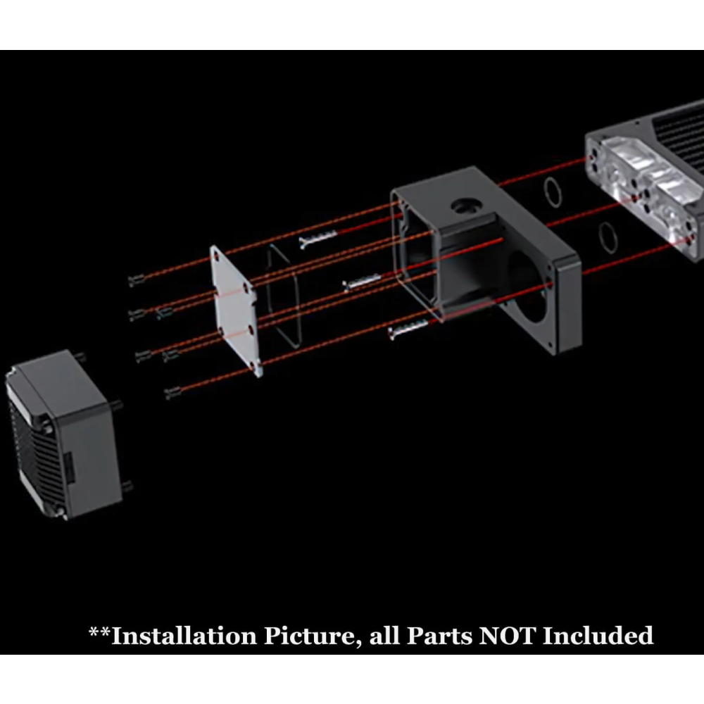 Мост для радиатора СЖО Bykski Granzon GY-M - фото 7
