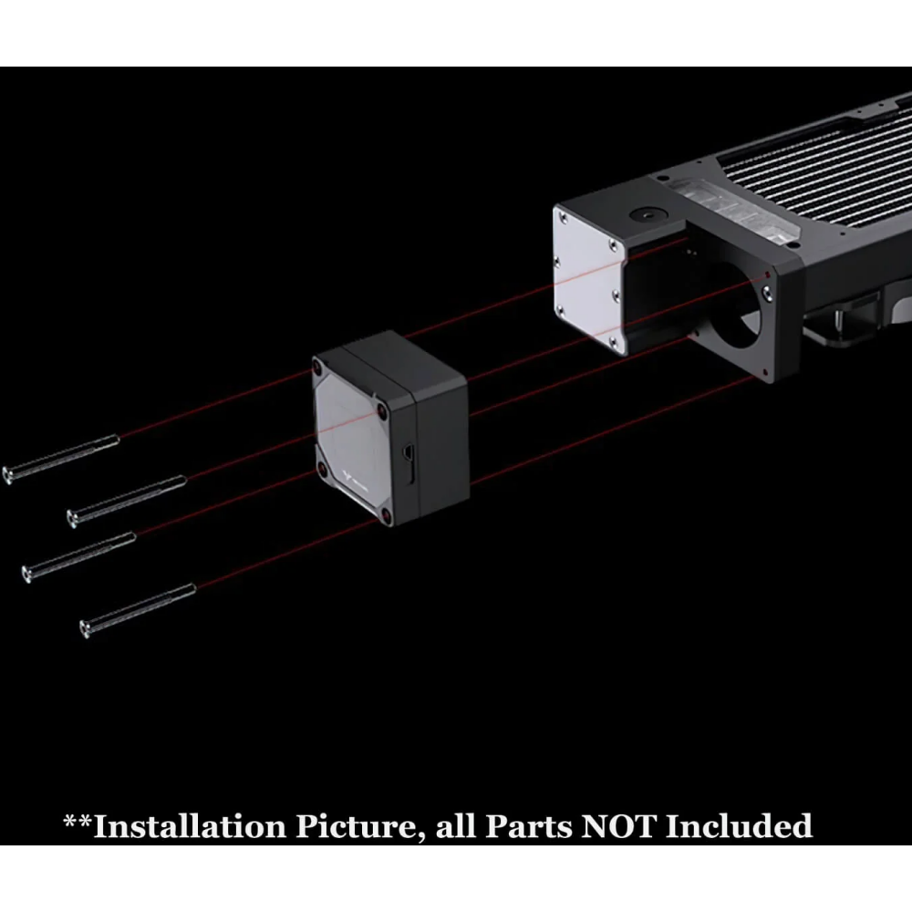 Мост для радиатора СЖО Bykski Granzon GY-M - фото 8